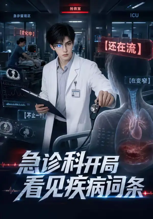 《急诊科开局看见疾病词条(69集)(夸克网盘)》短剧封面