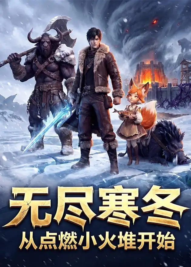 《无尽寒冬：从点燃小火堆开始（74集）（夸克网盘）》短剧封面