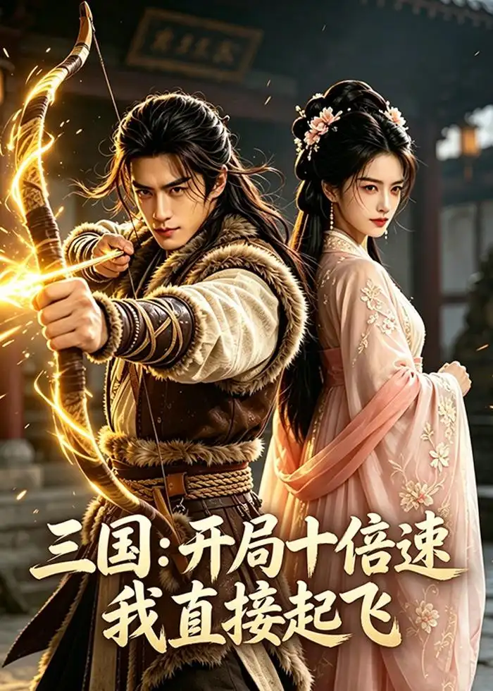 三国：开局十倍速我直接起飞（60集）AI短剧（夸克网盘）封面