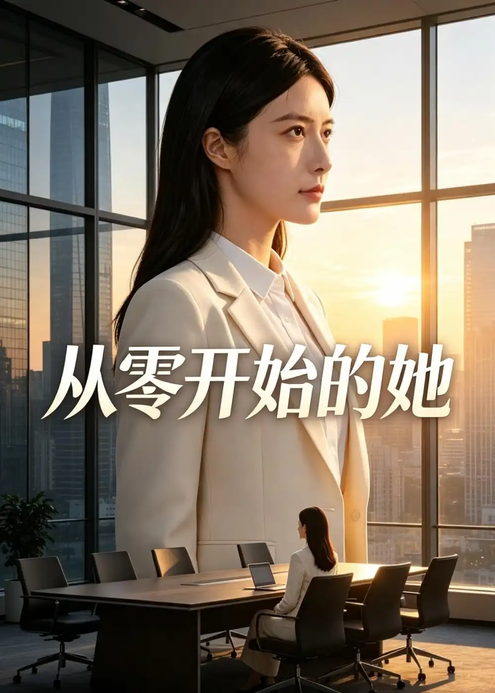 《从零开始的她（70集）AI短剧（夸克网盘）》短剧封面