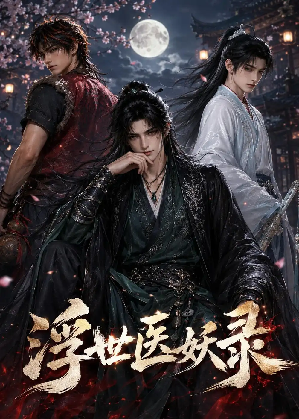 《浮世医妖录（55集）AI短剧 (2026)》短剧封面
