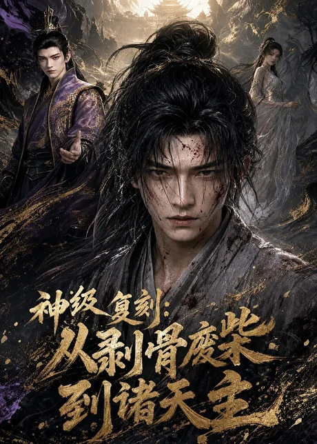 《神级复刻:从剥骨废柴到诸天主(110集)(百度网盘)》短剧封面