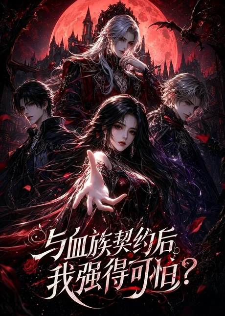 《与血族契约后,我强得可怕?(70集)(百度网盘)》短剧封面