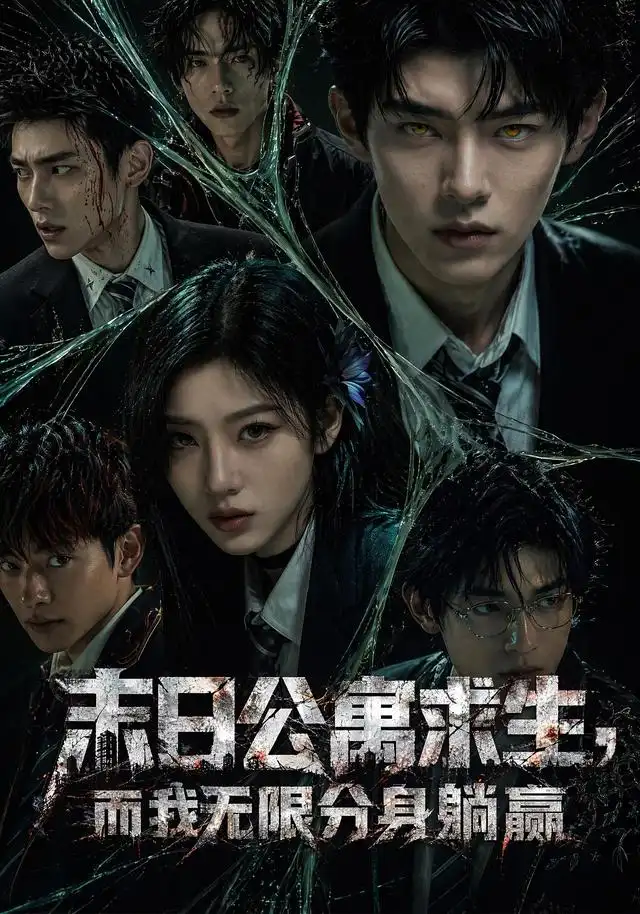 《末日公寓求生，而我无限分身躺赢（109集）（夸克网盘）》短剧封面