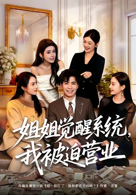《姐姐觉醒系统,我被迫营业(80集)陈一孚&雷子(百度网盘)》短剧封面