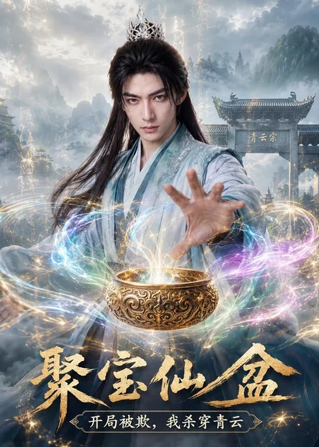 《聚宝仙盆：开局被欺，我杀穿青云（80集）Ai短剧（百度网盘）》短剧封面