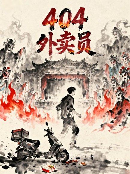 404外卖员封面图 - 悬疑短剧