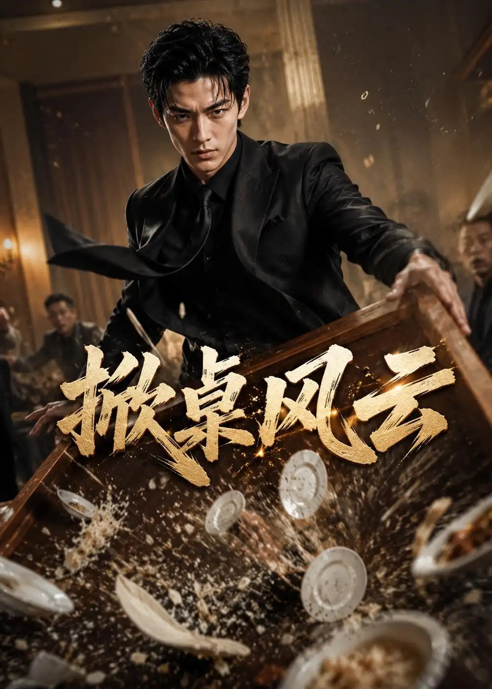 《掀桌风云（59集）AI短剧（夸克网盘）》短剧封面