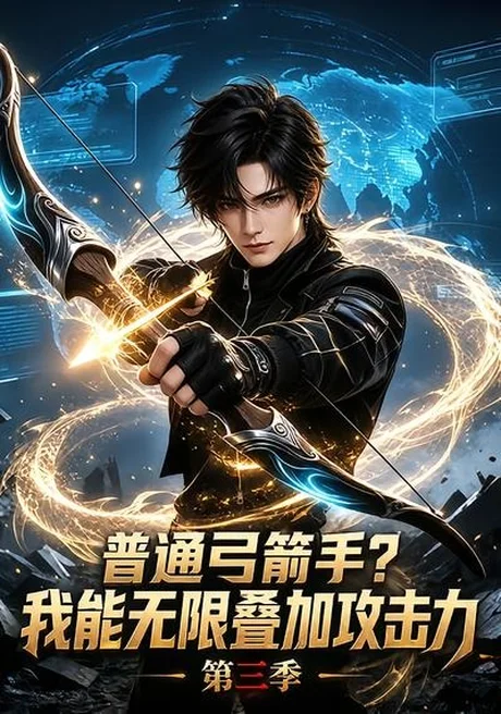 《普通弓箭手?我能无限叠加攻击力第三季(74集)(夸克网盘)》短剧封面