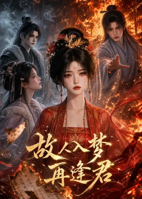 《故人入梦再逢君（75集）（夸克网盘）》短剧封面
