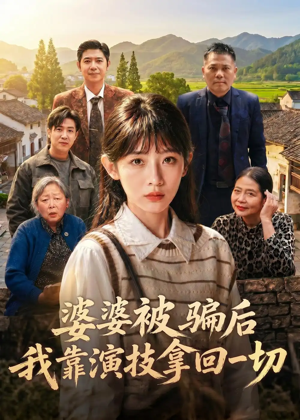 《婆婆被骗后，我靠演技拿回一切（31集）孙懿飞＆户帅（夸克网盘）》短剧封面