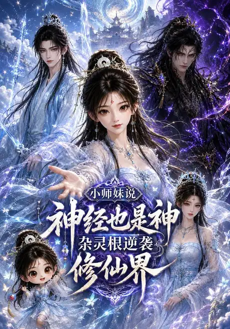 《小师妹说神经也是神,杂灵根逆袭修仙界(328集)(夸克网盘)》短剧封面