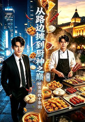 从路边摊到厨神之巅,顾客追我十条街第二季 《从路边摊到厨神之巅,顾客追我十条街第二季》短剧封面