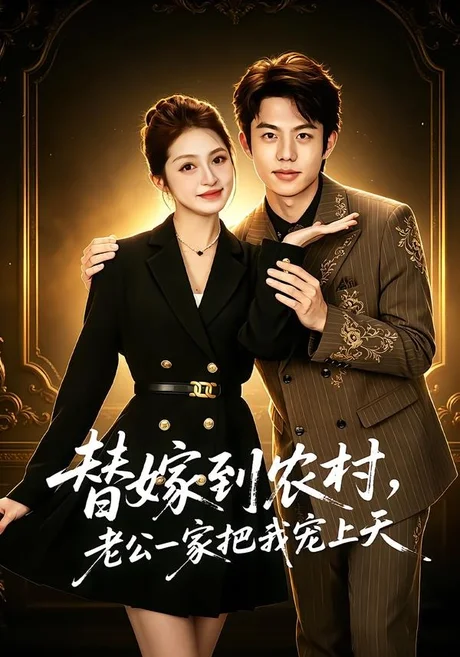 《替嫁到农村，老公一家把我宠上天（54集）殷子杰＆王瑭莹（百度网盘）》短剧封面