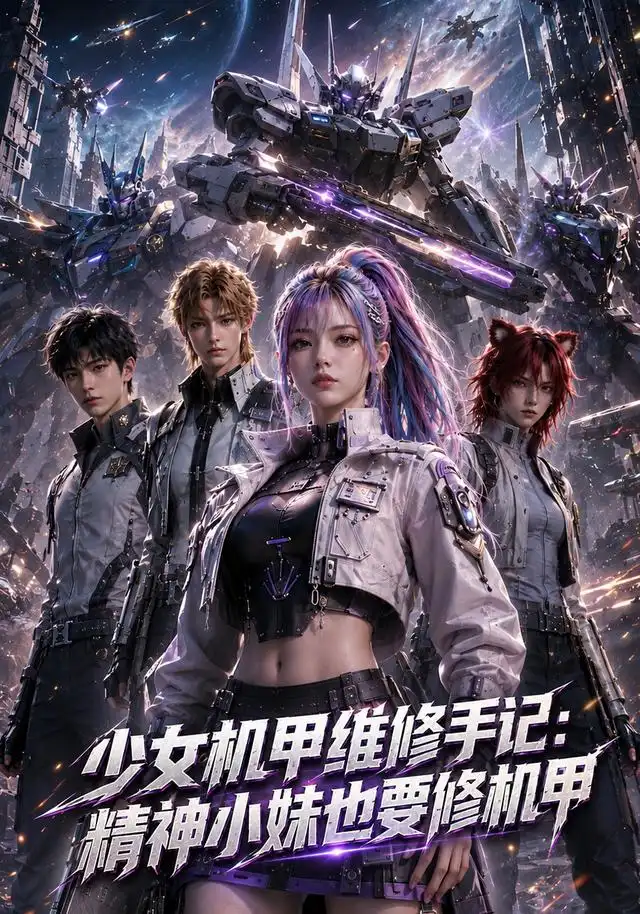 《少女机甲维修记:精神小妹也要修机甲(98集)(夸克网盘)》短剧封面