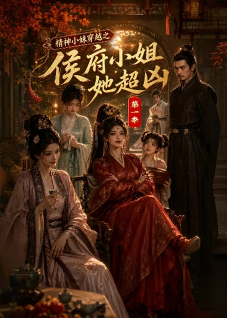 《精神小妹穿越之侯府小姐她超凶第一季（36集）（夸克网盘）》短剧封面