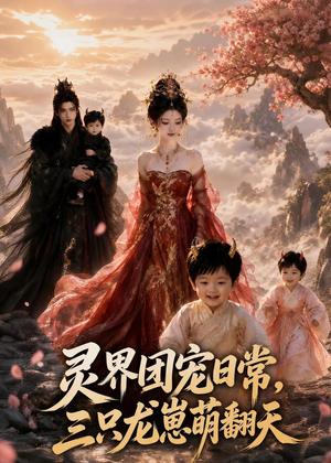 灵界团宠日常，三只龙崽萌翻天（76集）（夸克网盘）封面