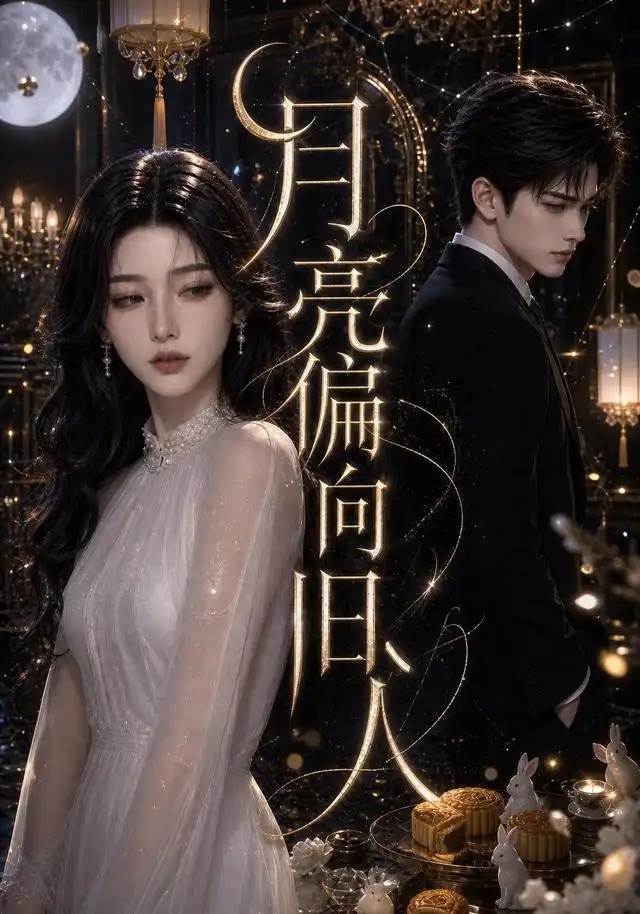 《月亮偏向旧人（56集）（夸克网盘）》短剧封面