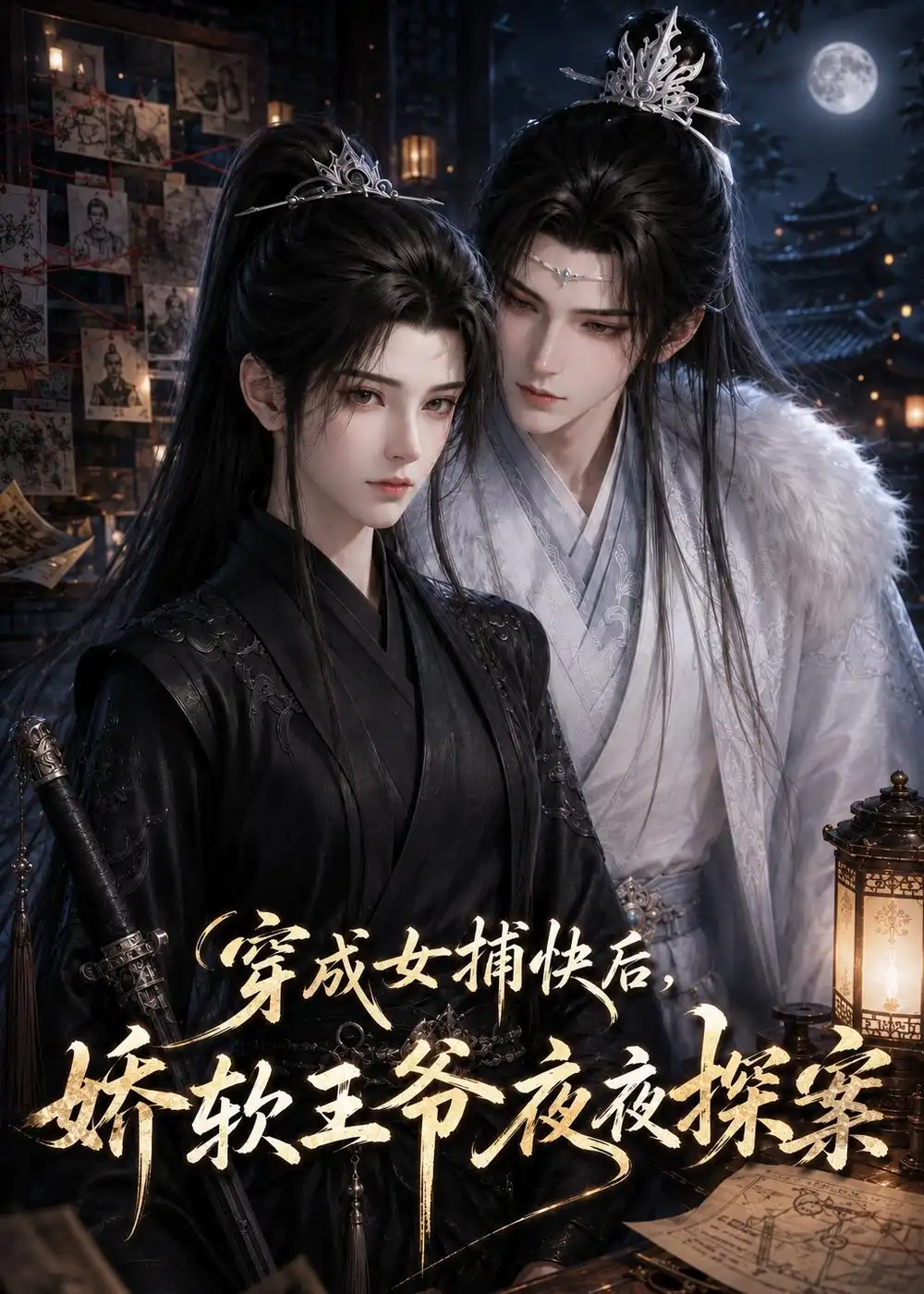 《穿成女捕快后，娇软王爷夜夜探案（73集）（夸克网盘）》短剧封面