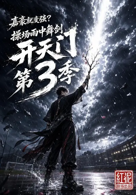 《嘉豪就变强？操场雨中舞剑开天门第3季（146集）（夸克网盘）》短剧封面