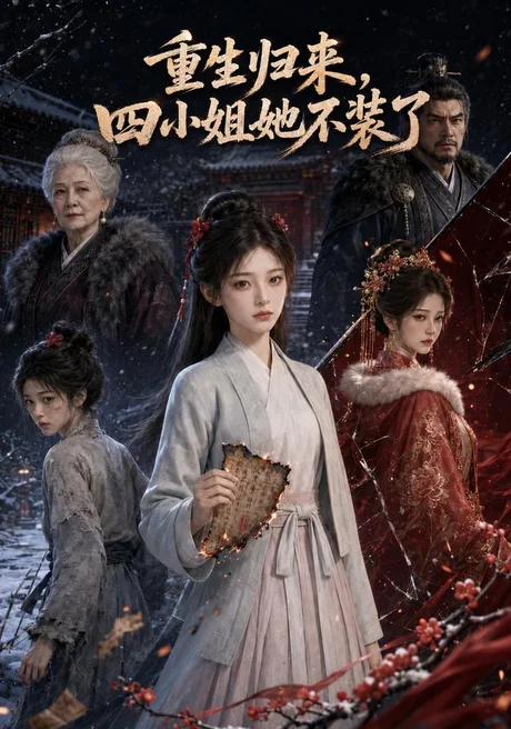《重生归来,四小姐她不装了(115集)(夸克网盘)》短剧封面