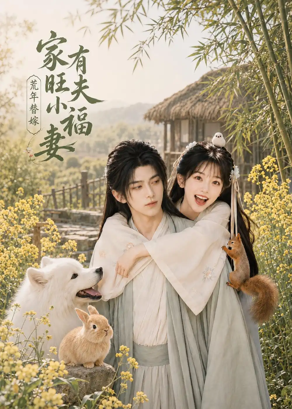 《荒年替嫁:家有旺夫小福妻(65集)(夸克网盘)》短剧封面