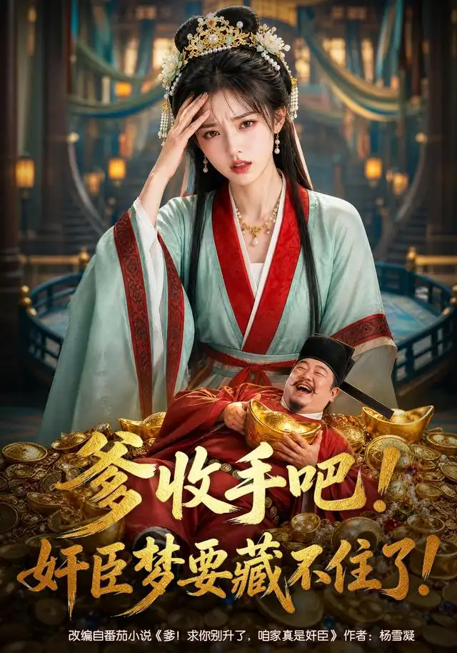 《爹收手吧！奸臣梦要藏不住了！（80集） AI短剧（夸克网盘）》短剧封面