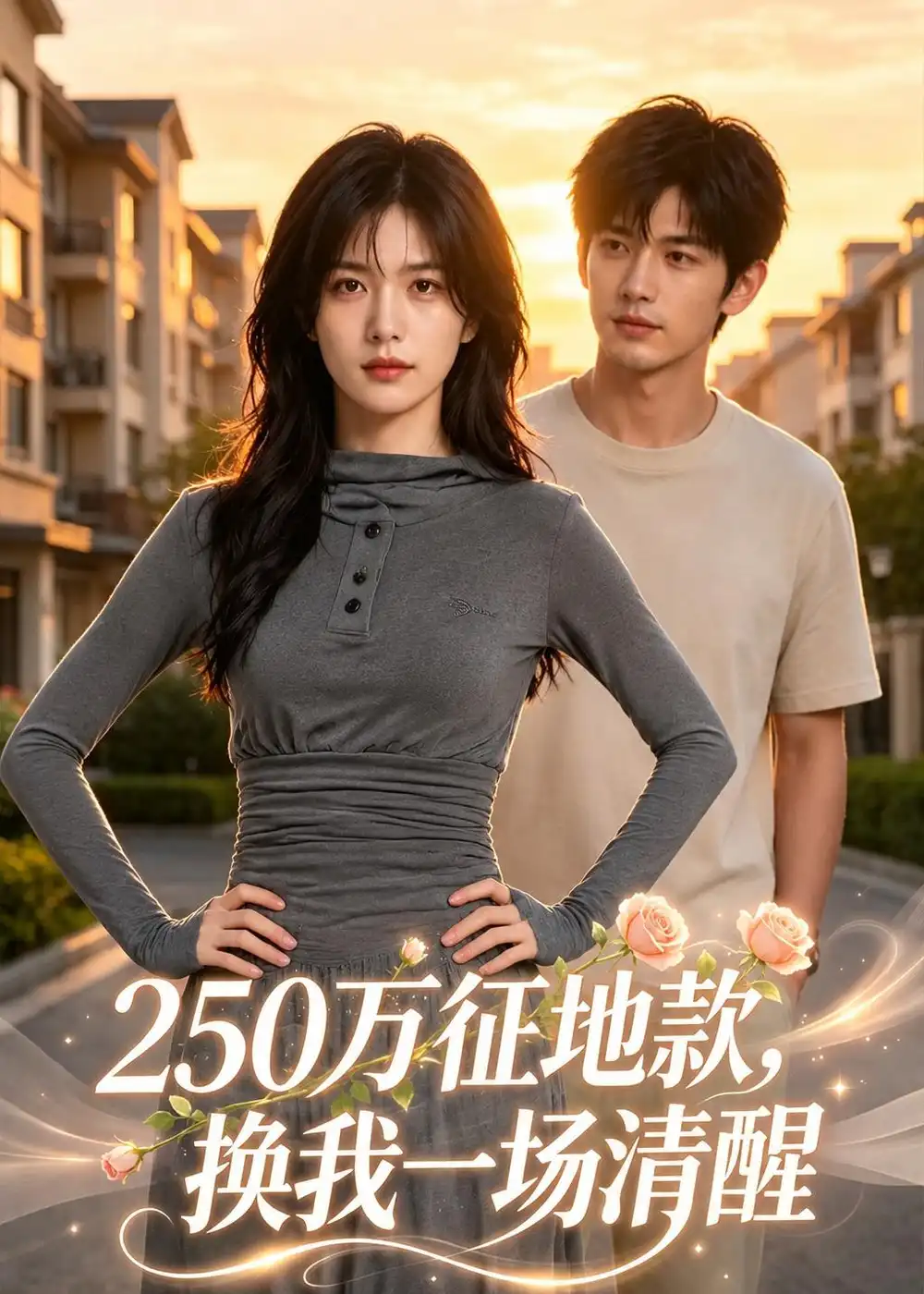 《万征地款，换我一场清醒（33集）AI短剧 (2026)》短剧封面