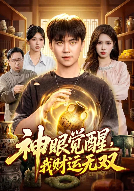 《神眼觉醒，我财运无双（101集）王依海＆朱佳琪＆江路祺（夸克网盘）》短剧封面