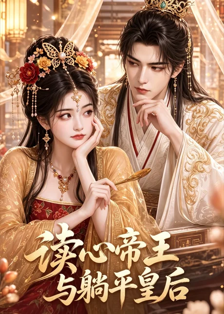 《读心帝王与躺平皇后（60集）AI短剧 (2026)》短剧封面