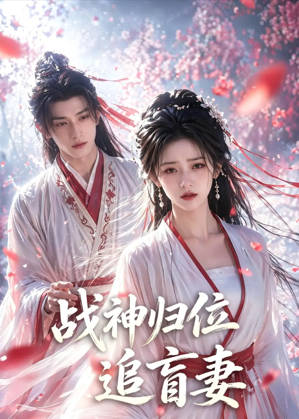 《战神归位追盲妻（70集）AI短剧 (2026)》短剧封面