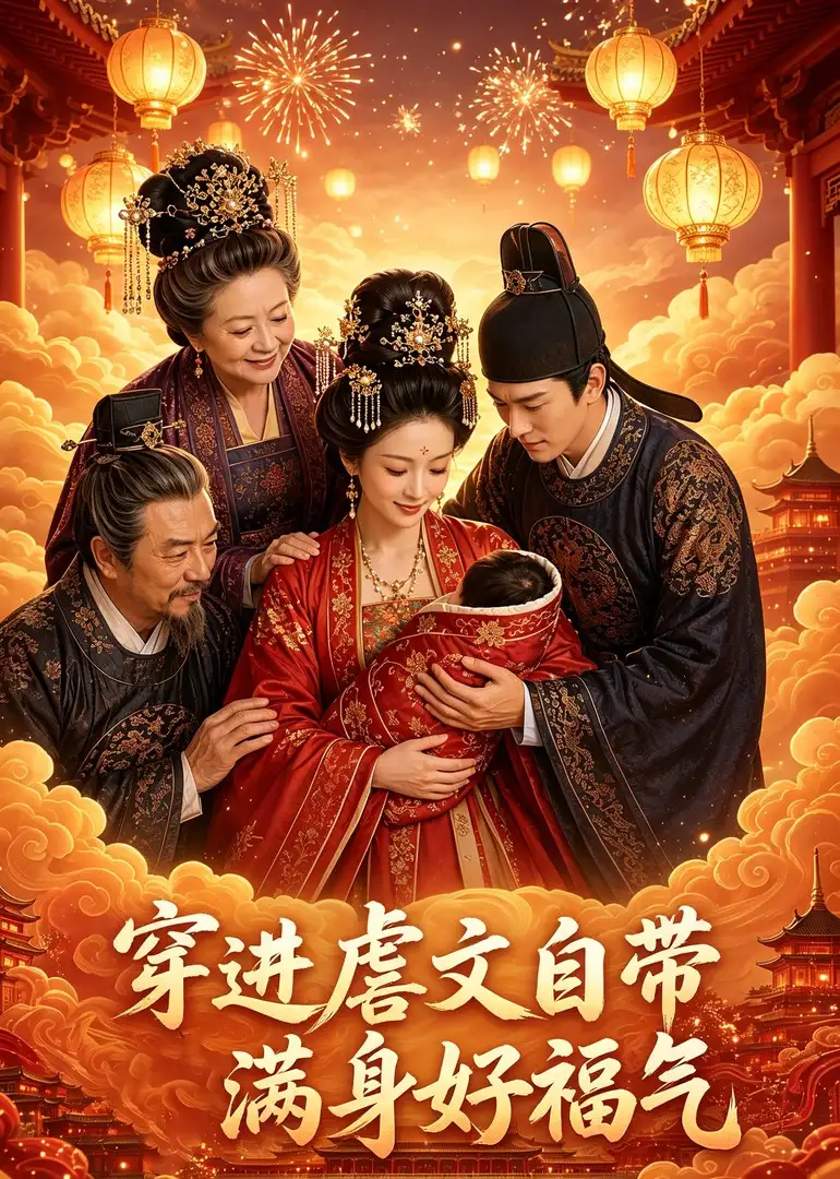《穿进虐文自带满身好福气（40集）AI短剧 (2026)》短剧封面