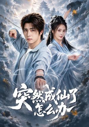 《突然成仙了怎么办（67集）王钰崴＆刘柠熹（夸克网盘）》短剧封面