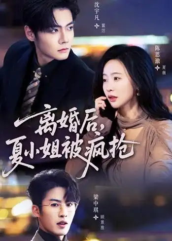 《离婚后，夏小姐被疯抢（98集）陈思澈＆沈宇凡＆梁中琪（夸克网盘）》短剧封面