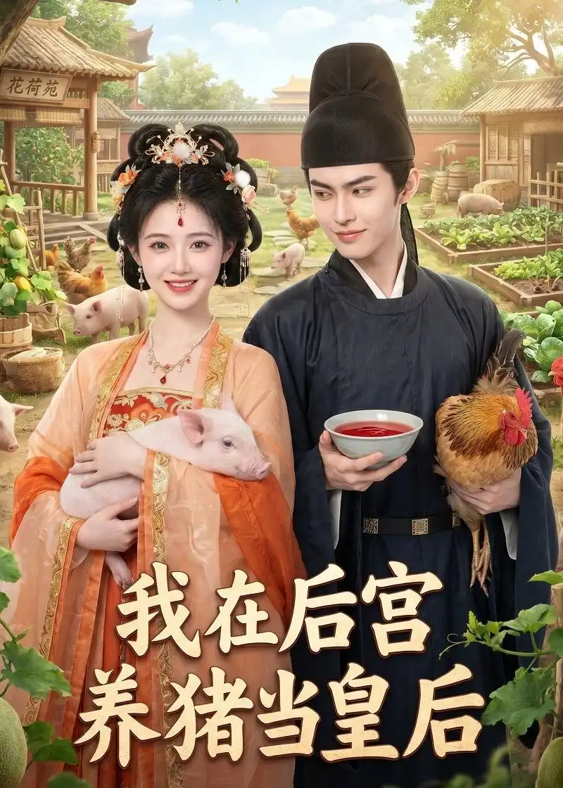 《我在后宫养猪当皇后（88集）AI短剧（夸克网盘）》短剧封面
