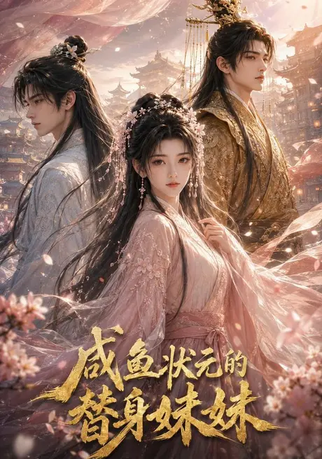 《咸鱼状元的替身妹妹（60集）（夸克网盘）》短剧封面