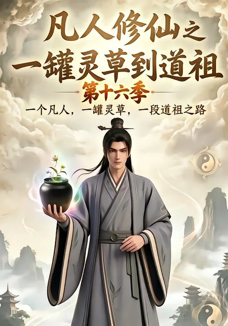《凡人修仙之一罐灵草到道祖第十六季（200集）（夸克网盘）》短剧封面