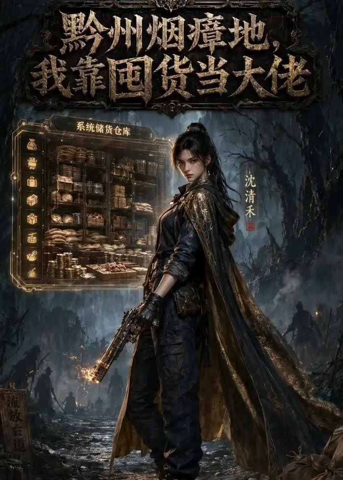 《黔州烟瘴地,我靠国货当大佬(72集)(夸克网盘)》短剧封面