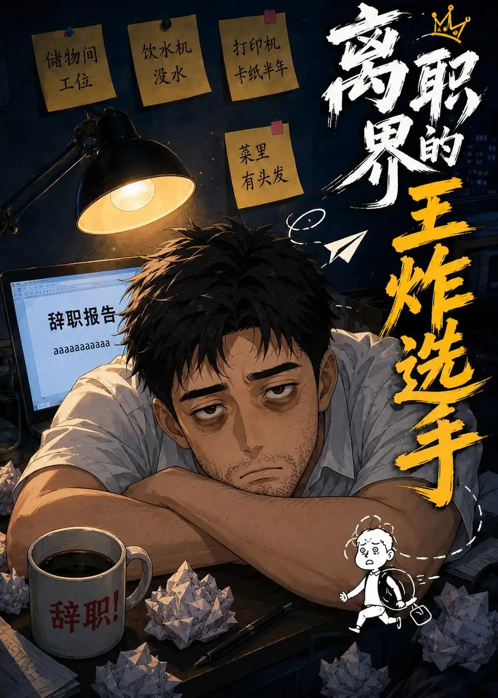 《离职界的王炸选手（70集）动漫（夸克网盘）》短剧封面