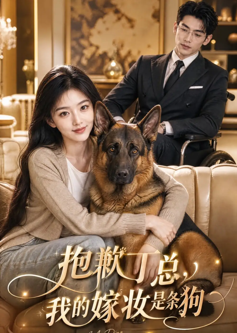 《抱歉丁总，我的嫁妆是条狗（67集）（夸克网盘）》短剧封面