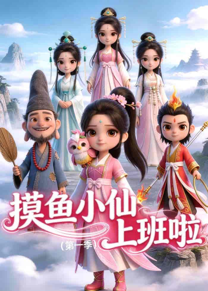 《摸鱼小仙上班啦（第一季）（10集）动漫（百度网盘）》短剧封面