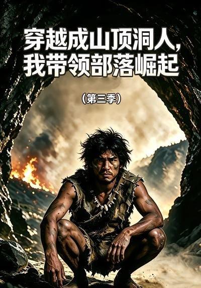 《穿越成山顶洞人，我带领部落崛起第三季》短剧封面