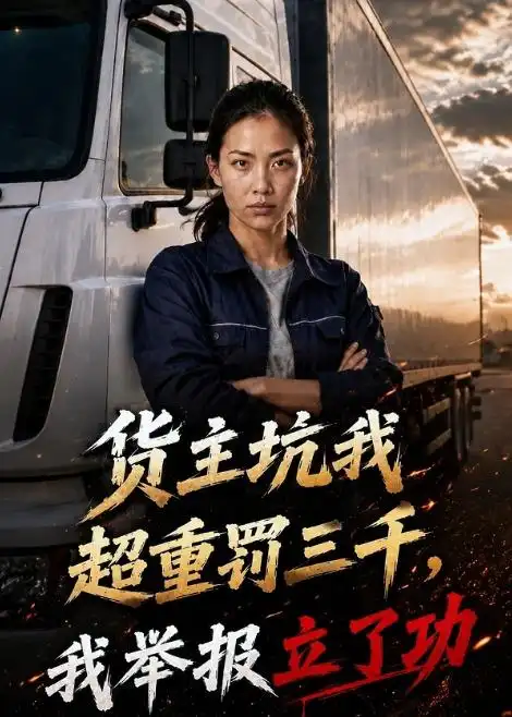 《货主坑我超重罚三千,我举报立了功(73集)AI短剧(夸克网盘)》短剧封面