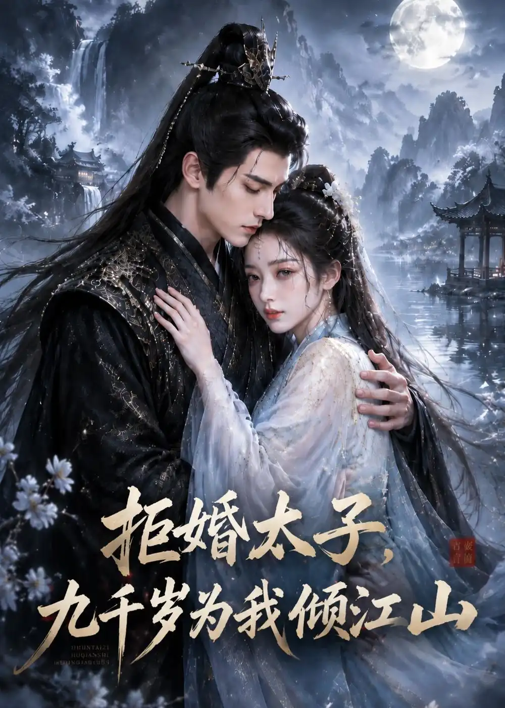 《拒婚太子，九千岁为我倾江山(95集)（夸克网盘）》短剧封面