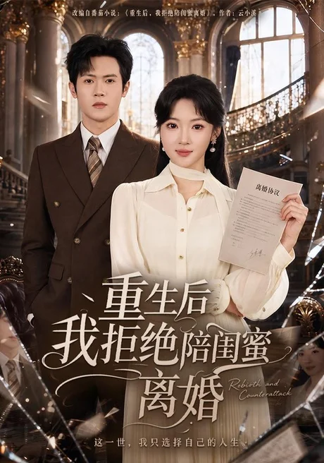 《重生后我拒绝陪闺蜜离婚(40集)杨梓依&邵之鹏 (2026)》短剧封面