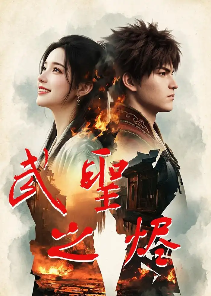 《武圣之烬（70集）AI短剧（夸克网盘）》短剧封面