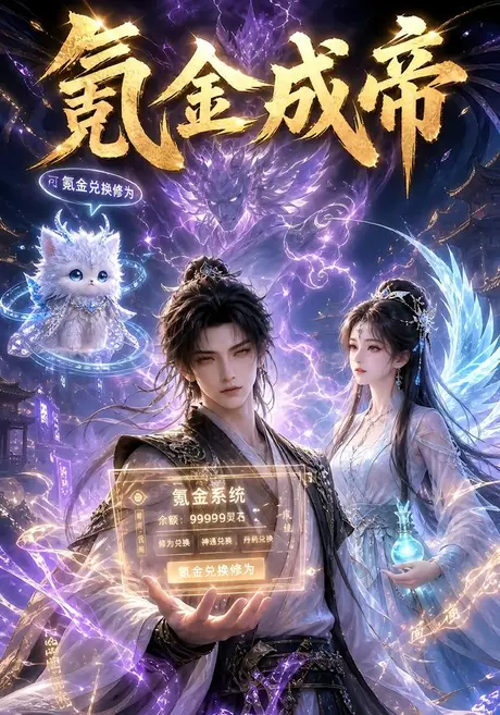 《氪金成帝(341集)(夸克网盘)》短剧封面