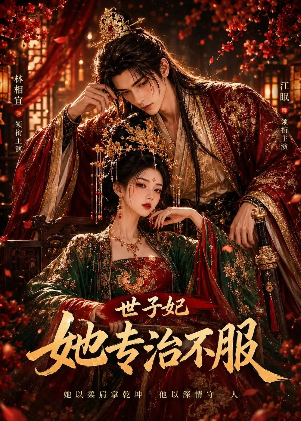 《世子妃她专治不服（40集）（夸克网盘）》短剧封面