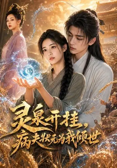 《灵泉开挂,病夫状元为我倾世(75集)AI短剧 (2026)》短剧封面