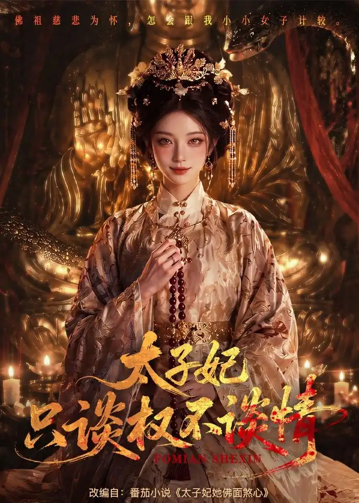《太子妃只谈权不谈情（59集）（夸克网盘）》短剧封面